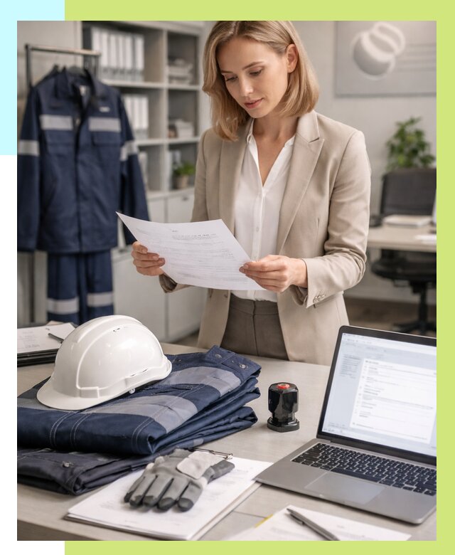 Сертификация спецодежды в Пугачёве от 7112 р. | Алешин-Пгч