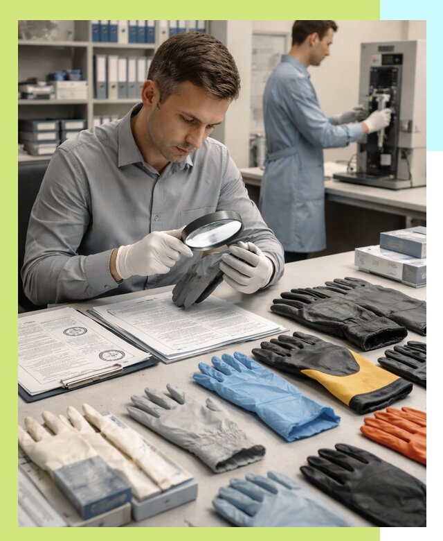 Сертификация перчаток и средств защиты продукции в Пугачёве