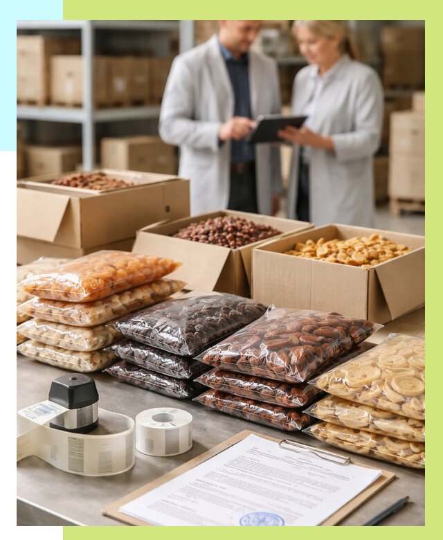 Сертификация сухофруктов в Пугачёве от 12192 р. | Алешин-Пгч под ключ