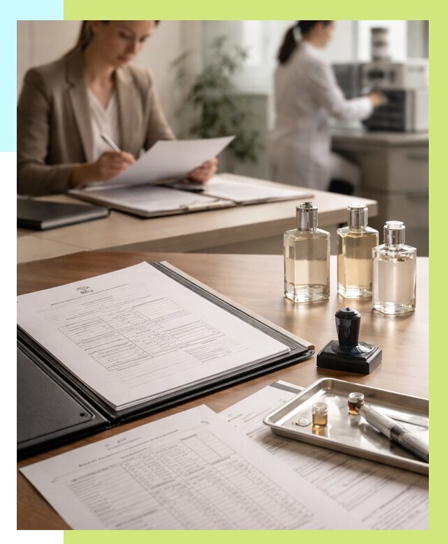 Сертификация парфюмерии в Пугачёве от 15240 р. | Алешин-Пгч