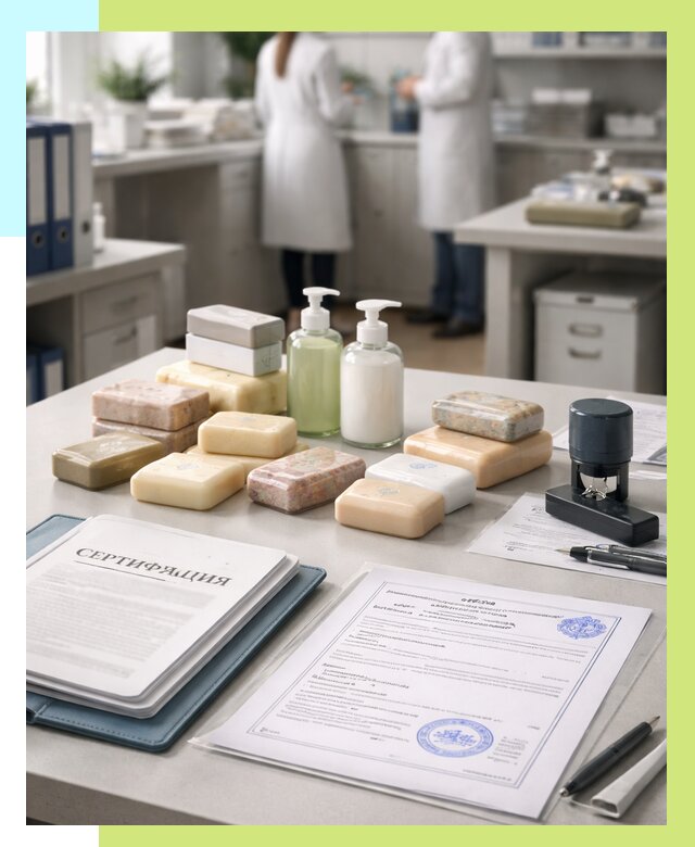 Сертификация мыла и сертификат на мыло в Пугачёве от 12192 | Алешин-Пгч