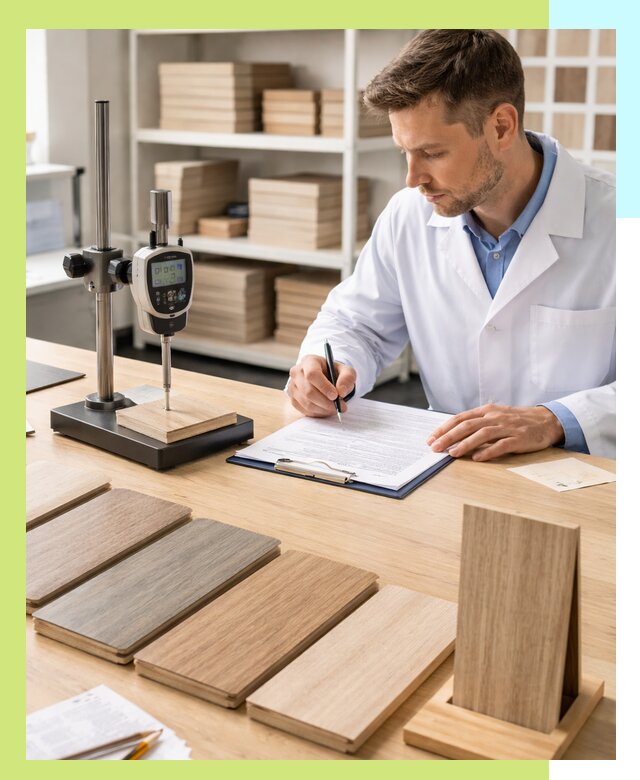 Сертификация ламината с испытаниями и оформлением документов в Пугачёве