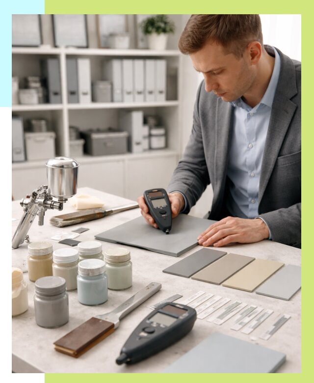 Сертификация краски в Пугачёве от 25400 р. | Алешин-Пгч центр