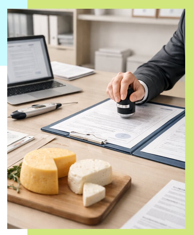 Сертификация сыров в Пугачёве от 15240 р | Сертификат на сыр Алешин-Пгч