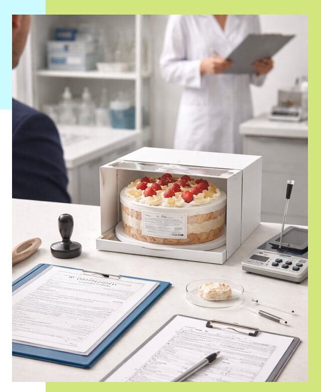 Сертификация тортов в Пугачёве от 9144 р. заказать | Алешин-Пгч