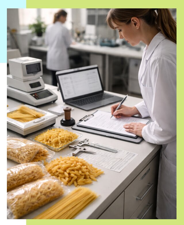 Сертификация макаронных изделий в Пугачёве от 15240 р. | Алешин-Пгч