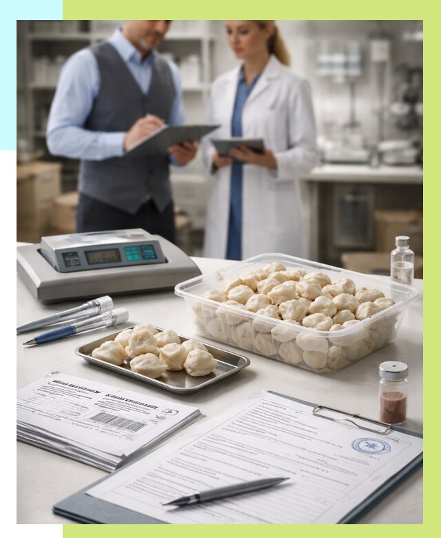 Сертификация пельменей в Пугачёве от 15240 р. срочно | Алешин-Пгч