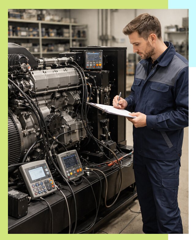 Сертификация дизельных генераторов и их оборудования в Пугачёве