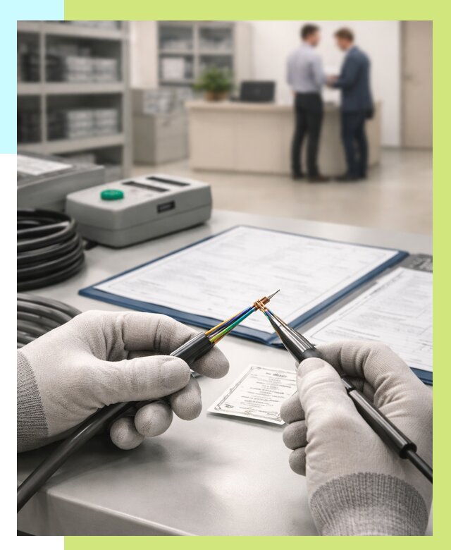 Сертификация провода в Пугачёве от 18288 р. в Алешин-Пгч