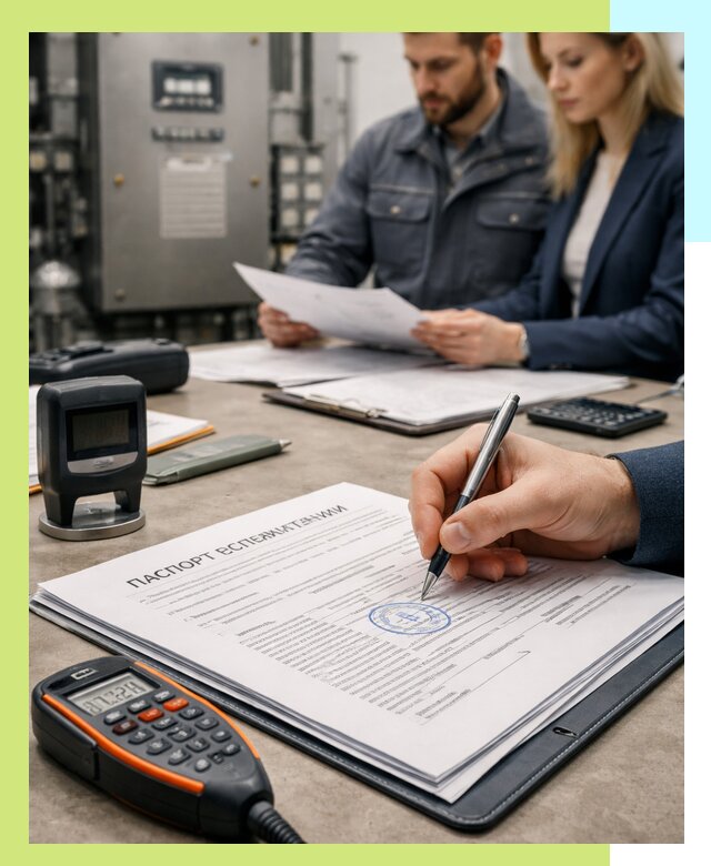 Оформление паспорта эксплуатации оборудования в Пугачёве