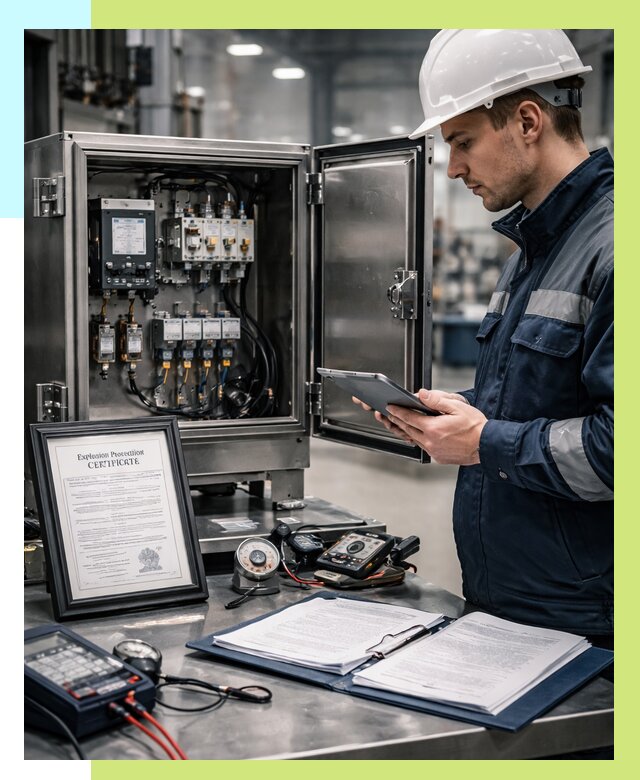 Сертификат взрывозащиты в Пугачёве от 45720 р. | Алешин-Пгч