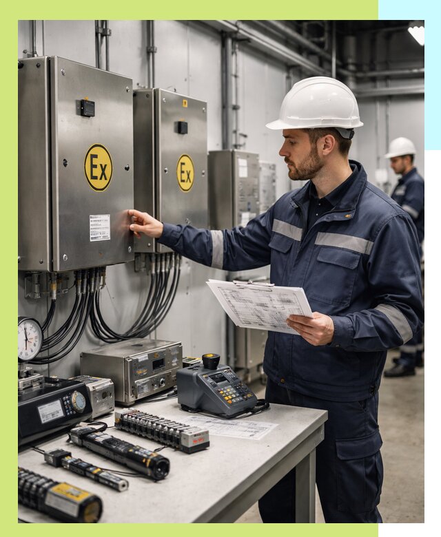 Сертификат взрывозащиты промышленного оборудования в Пугачёве