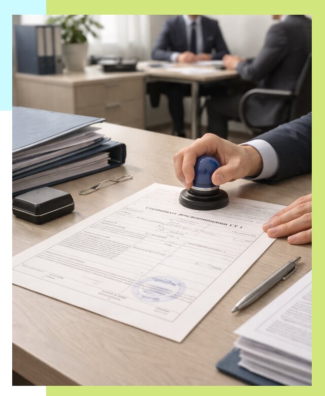 Сертификат происхождения СТ 1 в Пугачёве от 4572 р. | Алешин-Пгч