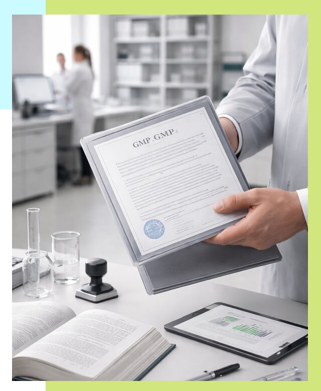 Сертификат GMP в Пугачёве под ключ от 86360 р. | Алешин-Пгч