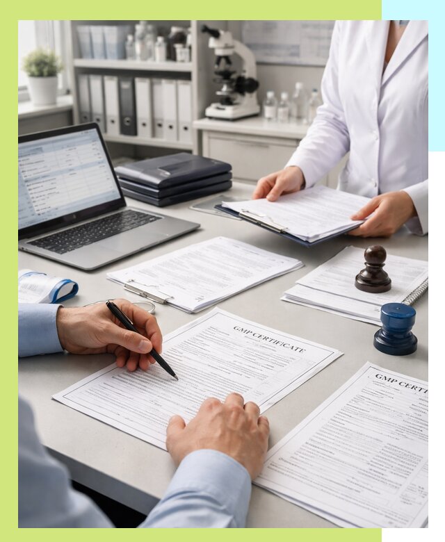 Оформление сертификата GMP в Пугачёве для фармпроизводства