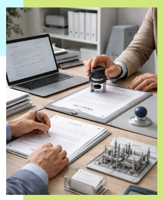 Сертификат ISO 29001 в Пугачёве под ключ от 76200 р. | Алешин-Пгч