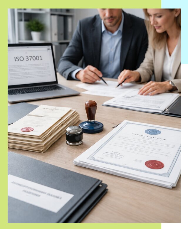 Получение сертификата ISO 37001 по системе борьбы с коррупцией в Пугачёве