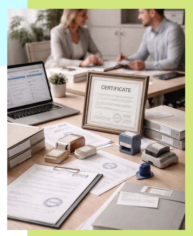 Сертификация компании в Пугачёве от 45720 р. | Алешин-Пгч — заказ